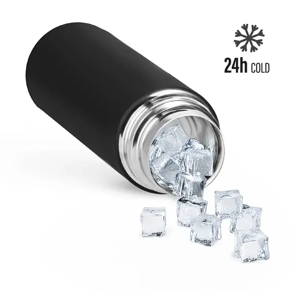 NILS CAMP NC3803 TERMOS TURYSTYCZNY 500 ML CZARNY, Kolor: czarny, Rozmiar: one size, 5 zdjęcie