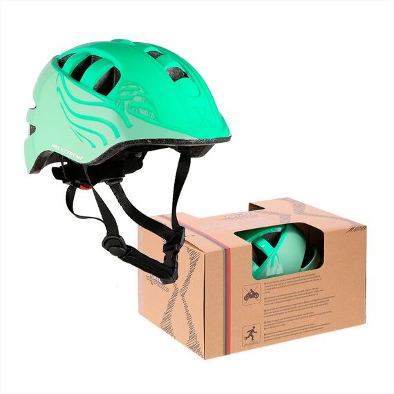 NILS EXTREME MTW08 ZIELONY ROZM. XS (48-52CM) KASK DZIECIĘCY, Kolor: zielony, Rozmiar: XS, 6 zdjęcie