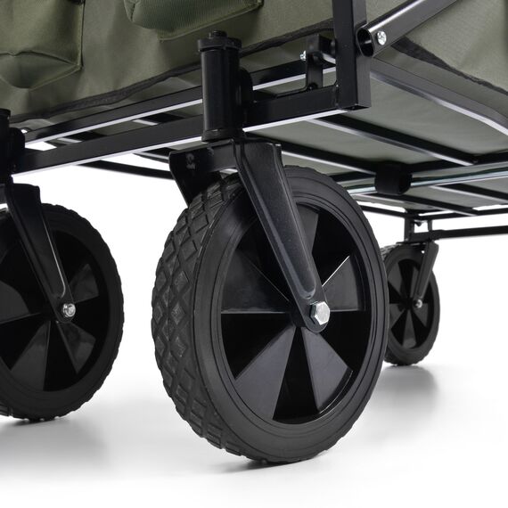 METEOR wózek transportowy turystyczny na plażę X-200 khaki, 3 zdjęcie