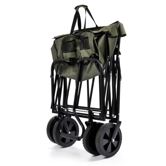 METEOR wózek transportowy turystyczny na plażę X-200 khaki, 2 zdjęcie
