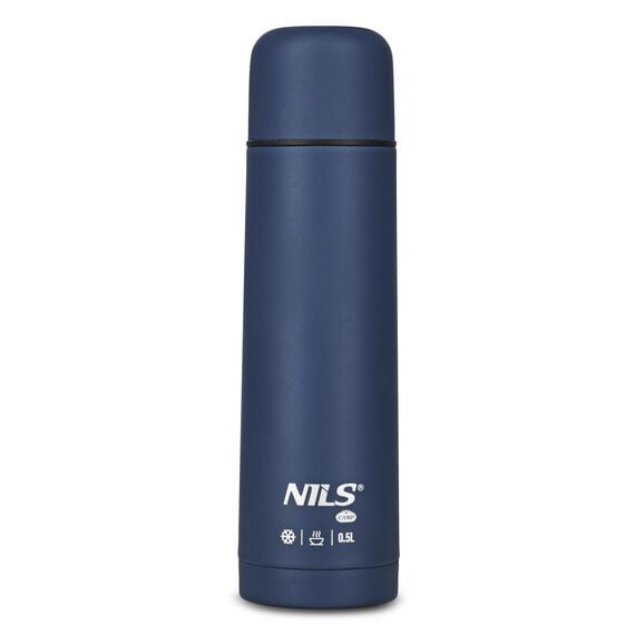 NILS CAMP NC3803 TERMOS TURYSTYCZNY 500 ML NIEBIESKI, Kolor: niebieski, Rozmiar: one size
