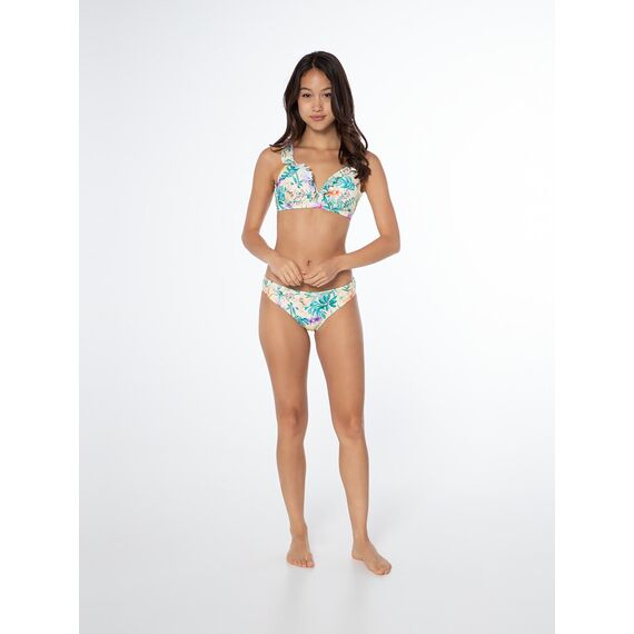 PROTEST Bikini damskie PRTAMBESIA w kwiaty, Kolor: żółty, Rozmiar: 40B