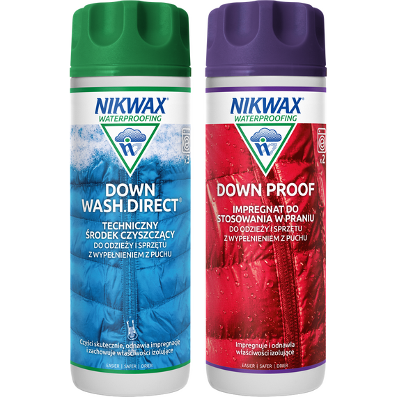 Zestaw pielęgnacyjny Twin Pack: Down Wash.Direct / Down Proof
