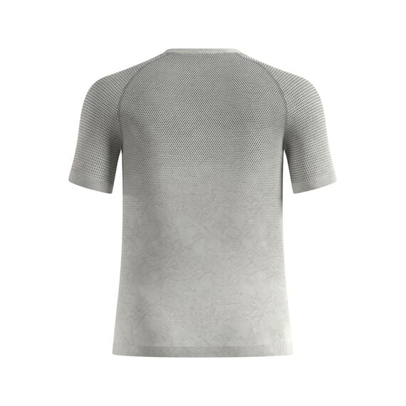 Koszulka męska ODLO BL TOP crew neck s/s PERFORMANCE LIGHT - RAIN DYE beżowa, Kolor: beżowy, Rozmiar: L, 2 zdjęcie