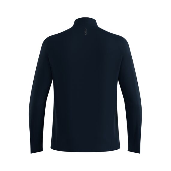 ODLO Bluza męska Mid layer ESSENTIAL 1/2 ZIP granatowa, Kolor: granatowy, Rozmiar: L, 6 zdjęcie