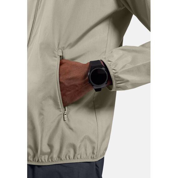 Kurtka męska ODLO Jacket ESSENTIAL LIGHT szara, Kolor: szary, Rozmiar: L, 5 zdjęcie