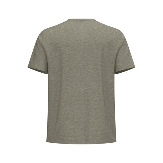 Koszulka z krótkim rękawem męska ODLO T-shirt crew neck ESSENTIAL LINENCOOL szara, Kolor: szary, Rozmiar: XL, 6 zdjęcie