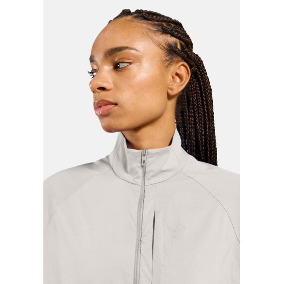 Kurtka damska ODLO Jacket ZEROWEIGHT beżowa, Kolor: beżowy, Rozmiar: M, 5 zdjęcie