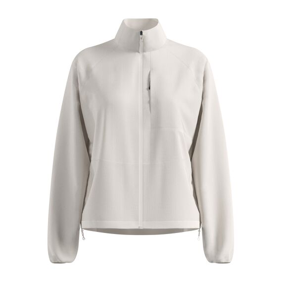 Kurtka damska ODLO Jacket ZEROWEIGHT beżowa, Kolor: beżowy, Rozmiar: S, 6 zdjęcie