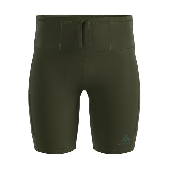 ODLO Spodenki męskie do biegania  Tights short X-ALP TRAIL CARGO zielone, Kolor: zielony, Rozmiar: M, 7 zdjęcie