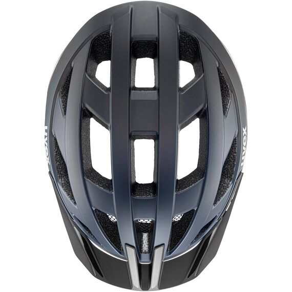 Kask rowerowy UVEX I-vo 2 niebieski, Kolor: szary, Rozmiar: 60-64, 5 zdjęcie