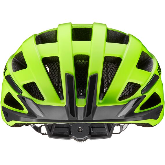 Kask rowerowy UVEX I-vo 2 zielony neon, Kolor: żółty, Rozmiar: 52-57, 4 zdjęcie