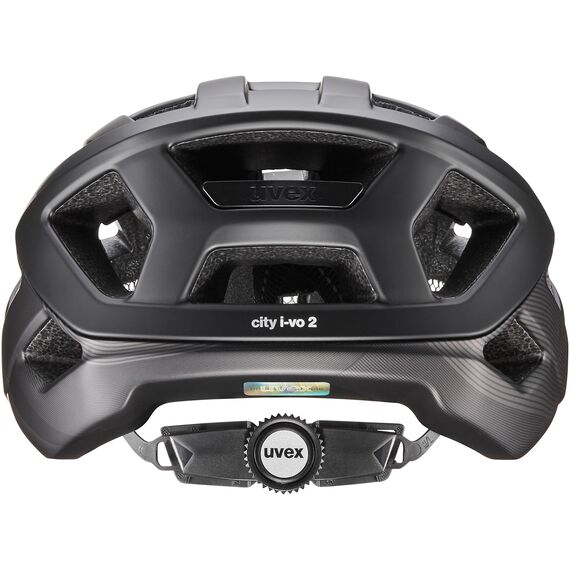 Kask rowerowy UVEX City i-vo 2 czarny, Kolor: czarny, Rozmiar: 52-57, 2 zdjęcie