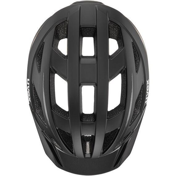 Kask rowerowy UVEX City i-vo 2 czarny, Kolor: czarny, Rozmiar: 56-60, 7 zdjęcie