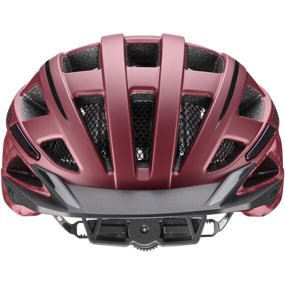 Kask rowerowy UVEX City i-vo 2 czerwony, Kolor: czerwony, Rozmiar: 52-57, 5 zdjęcie