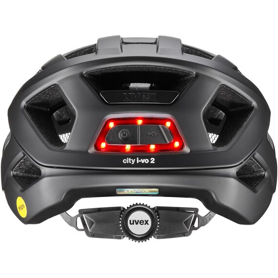 Kask rowerowy UVEX City i-vo 2 MIPS czarny, Kolor: czarny, Rozmiar: 60-64, 3 zdjęcie