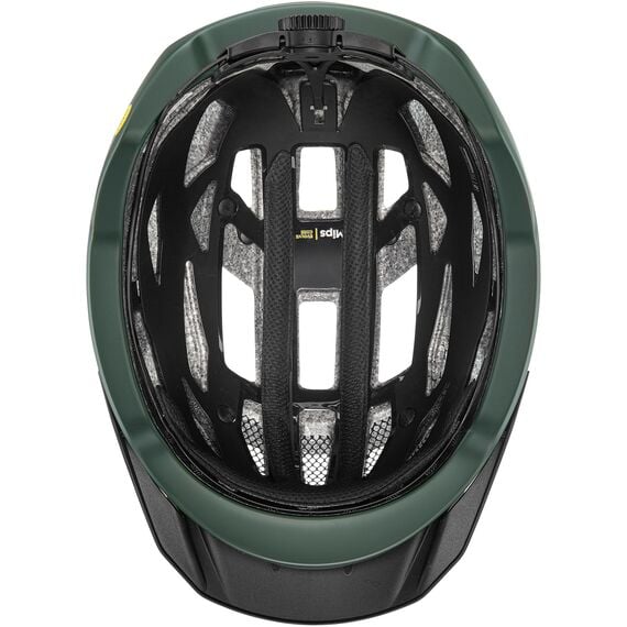 Kask rowerowy UVEX City i-vo 2 MIPS zielony, Kolor: zielony, Rozmiar: 52-57, 4 zdjęcie