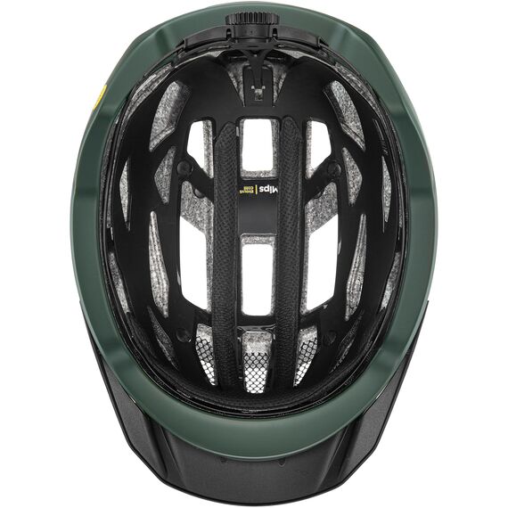 Kask rowerowy UVEX City i-vo 2 MIPS zielony, Kolor: zielony, Rozmiar: 56-60, 4 zdjęcie