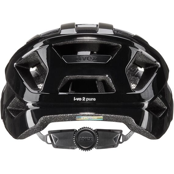 Kask rowerowy UVEX I-vo 2 pure czarny, Kolor: czarny, Rozmiar: 56-60, 2 zdjęcie