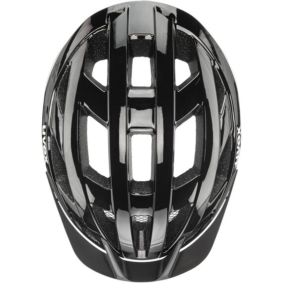 Kask rowerowy UVEX I-vo 2 pure czarny, Kolor: czarny, Rozmiar: 52-57, 5 zdjęcie