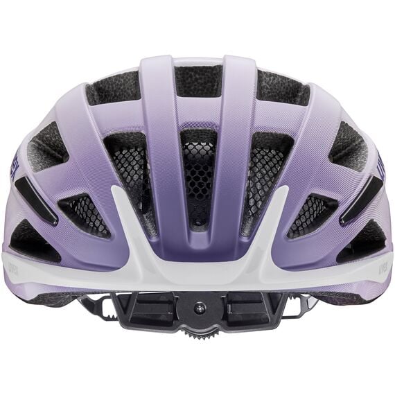 Kask rowerowy UVEX Air wing 2 CC biało-fioletowy, Kolor: fioletowy, Rozmiar: 50-54, 4 zdjęcie