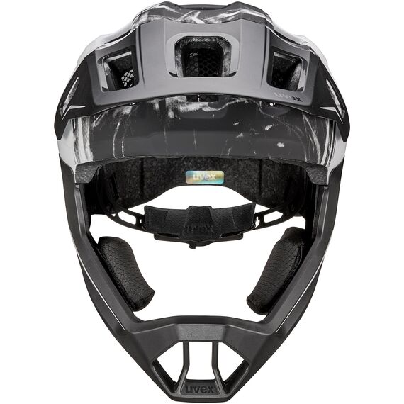 Kask rowerowy dziecięcy UVEX React Junior fullface, 4 zdjęcie