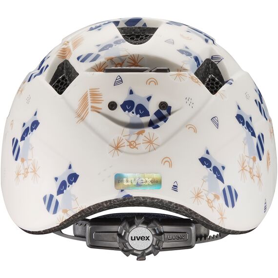 Kask Rowerowy Dziecięcy UVEX Kid 2 CC w szopy, Kolor: beżowy, Rozmiar: 46-52, 2 zdjęcie