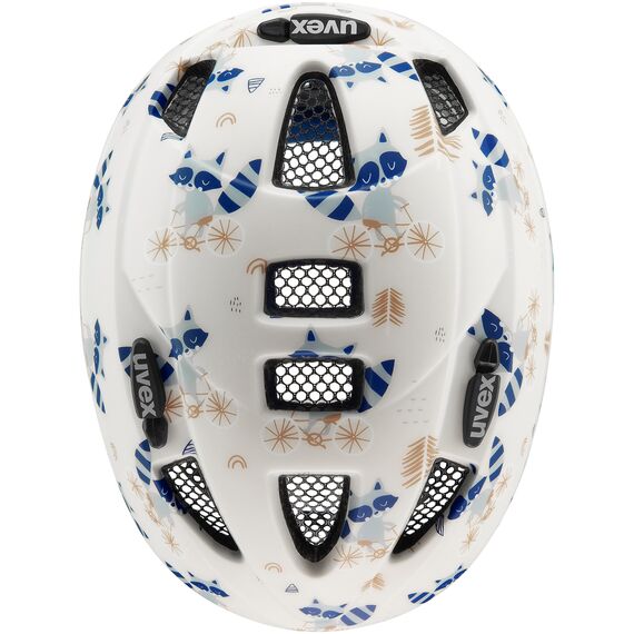 Kask Rowerowy Dziecięcy UVEX Kid 2 CC w szopy, Kolor: beżowy, Rozmiar: 46-52, 5 zdjęcie