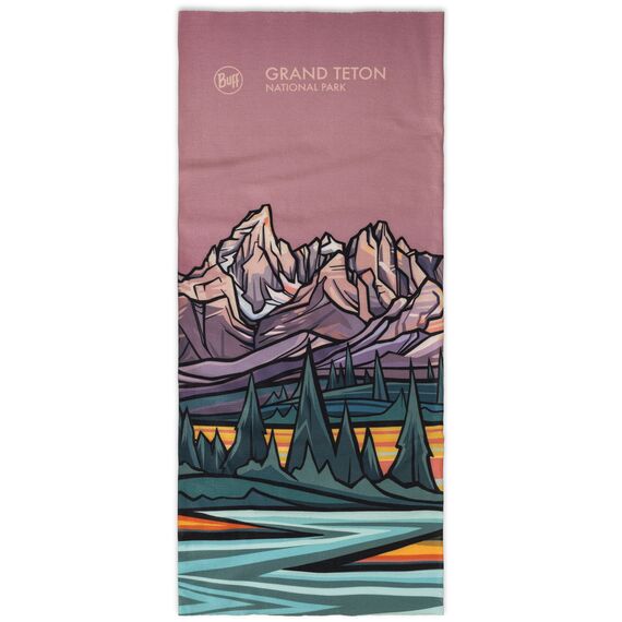 Bandana BUFF COOLNET UV® NATIONAL PARKS GRAND TETON, 4 zdjęcie