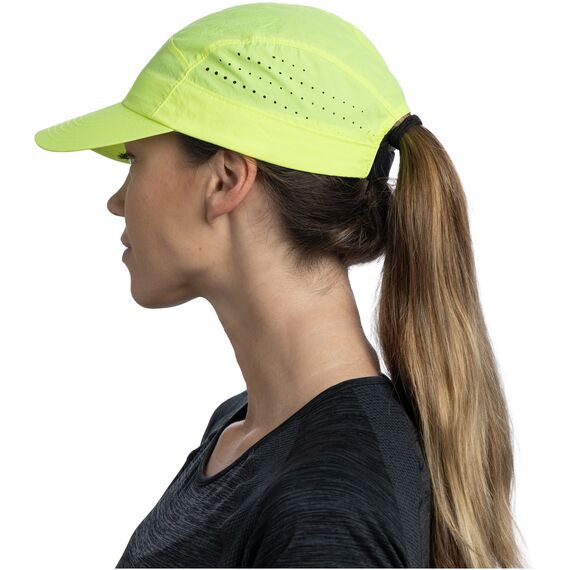 Czapka z daszkiem BUFF SPEED CAP SOLID LIME S/M, 2 zdjęcie