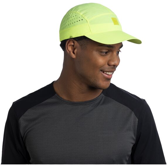 Czapka z daszkiem BUFF SPEED CAP SOLID LIME S/M, 3 zdjęcie