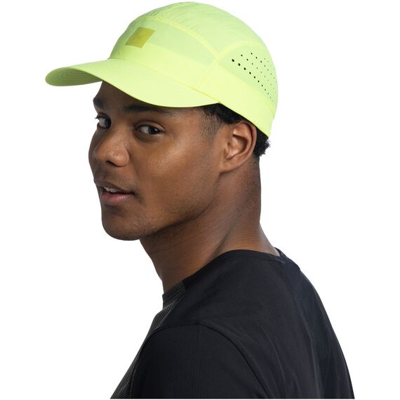 Czapka z daszkiem BUFF SPEED CAP SOLID LIME S/M, 4 zdjęcie
