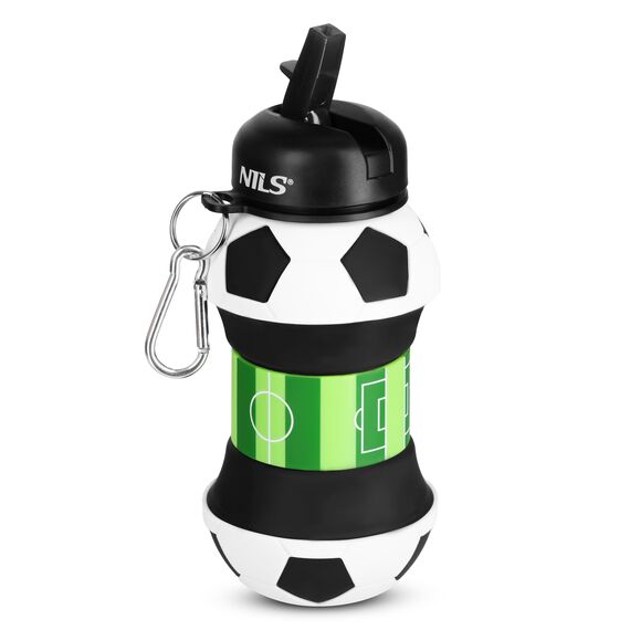 NILS NC4104 BUTELKA SPORTOWA SKŁADANA 550ML FOOTBALL