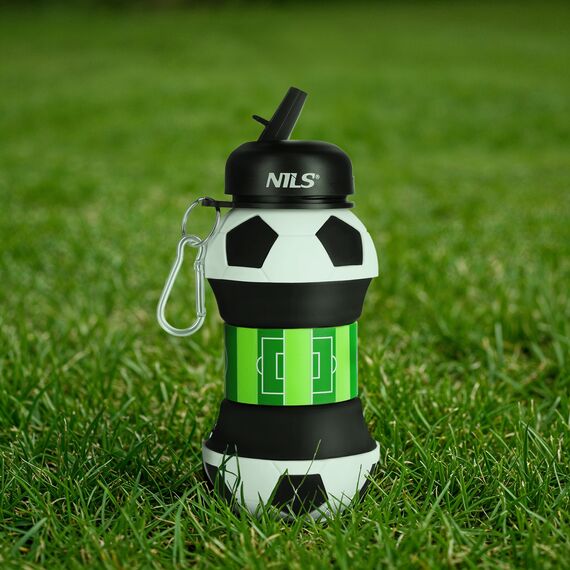 NILS NC4104 BUTELKA SPORTOWA SKŁADANA 550ML FOOTBALL, 3 zdjęcie