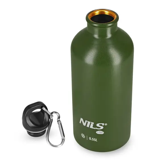 NILS CAMP NC3801 BUTELKA TURYSTYCZNA 550ML ZIELONA, Kolor: zielony, Rozmiar: one size, 2 zdjęcie