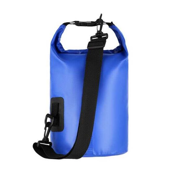 NILS CAMP NC1703 WOREK WODOODPORNY NIEBIESKI 5L, 2 zdjęcie