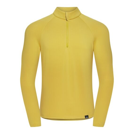 Fjord Nansen Bluza VIK 1/4 ZIP MEN, Kolor: żółty, Rozmiar: S