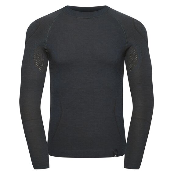 Fjord Nansen Koszulka OXIVA MERINO LONGSLEEVE MEN szara, Kolor: szary, Rozmiar: 2XL