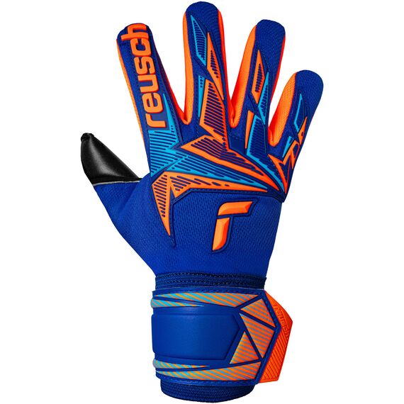 REUSCH Rękawice bramkarskie Attrakt Freegel Duo NC, Kolor: niebieski, Rozmiar: 8.5, 2 zdjęcie