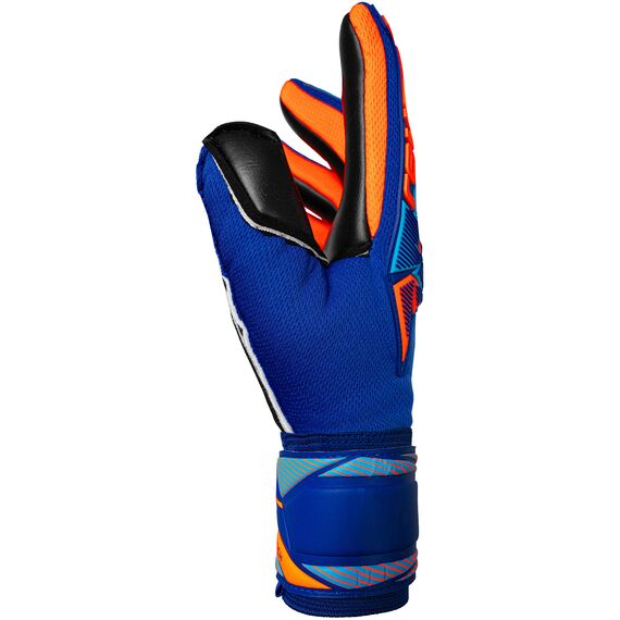 REUSCH Rękawice bramkarskie Attrakt Freegel Duo NC, Kolor: niebieski, Rozmiar: 8.5, 4 zdjęcie