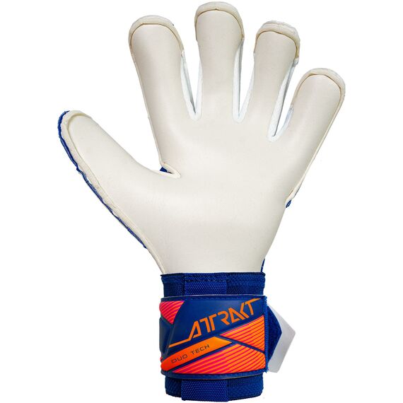 REUSCH Rękawice bramkarskie Attrakt Duo Evolution, Kolor: niebieski, Rozmiar: 8, 3 zdjęcie