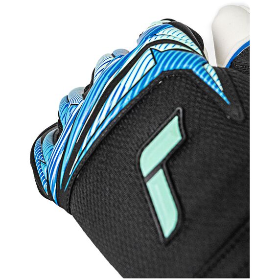 REUSCH Rękawice bramkarskie Attrakt RE:GRIP NC czarno-niebieskie, Kolor: czarny, Rozmiar: 10, 6 zdjęcie