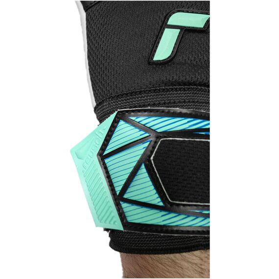 REUSCH Rękawice bramkarskie Attrakt RE:GRIP NC czarno-niebieskie, Kolor: czarny, Rozmiar: 11, 7 zdjęcie