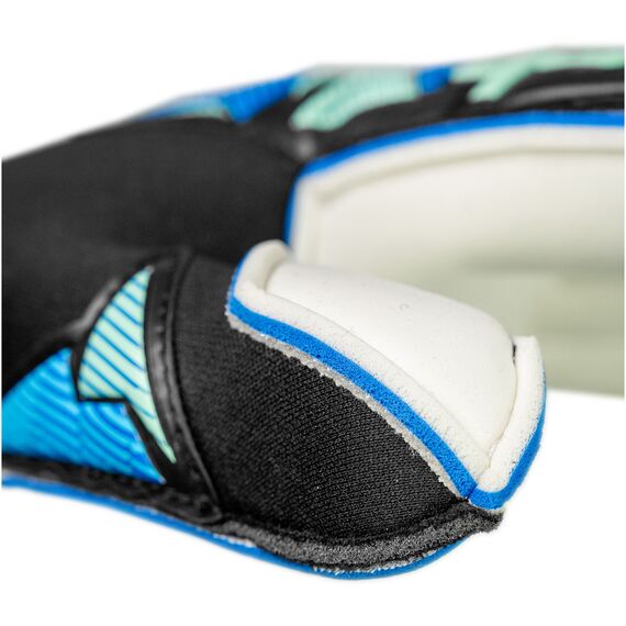 REUSCH Rękawice bramkarskie Attrakt RE:GRIP Evolution czarno-niebieskie, Kolor: czarny, Rozmiar: 9, 6 zdjęcie