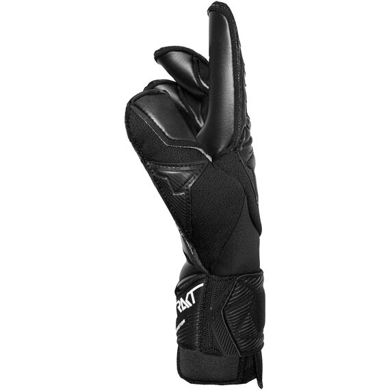 REUSCH Rękawice bramkarskie Attrakt Infinity Resistor, Kolor: czarny, Rozmiar: 9.5, 4 zdjęcie