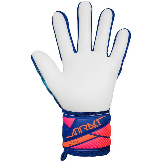 REUSCH Rękawice bramkarskie Attrakt Grip niebieskie, Kolor: niebieski, Rozmiar: 8.5, 3 zdjęcie