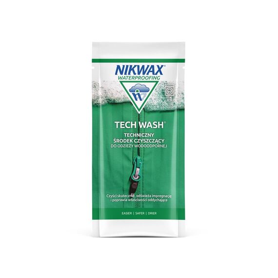 NIKWAX Środek piorący do odzieży turystycznej Tech Wash (saszetka) 100ml