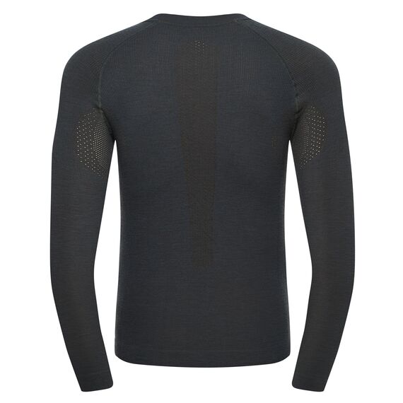 Fjord Nansen Koszulka OXIVA MERINO LONGSLEEVE MEN szara, Kolor: szary, Rozmiar: S - M, 3 zdjęcie