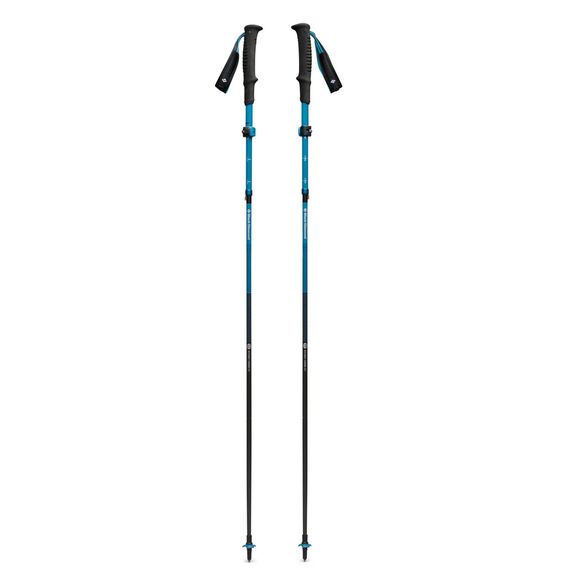 BLACK DIAMOND kije trekkingowe DISTANCE CARBON, Kolor: niebieski, Rozmiar: 140 cm, 2 zdjęcie