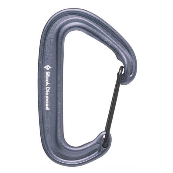 BLACK DIAMOND karabińczuk MINIWIRE CARABINER szary, Kolor: szary, Rozmiar: one size